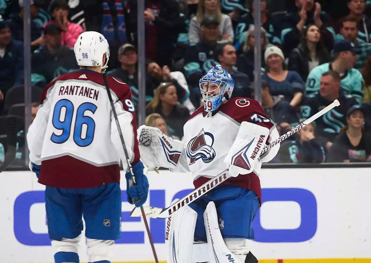 Pavel Francouz beats Philipp Grubauer in shootout to give Avalanche fifth consecutive win