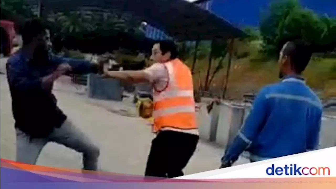 Beredar Video Baku Hantam Pekerja Asing di Lebak, Begini Faktanya