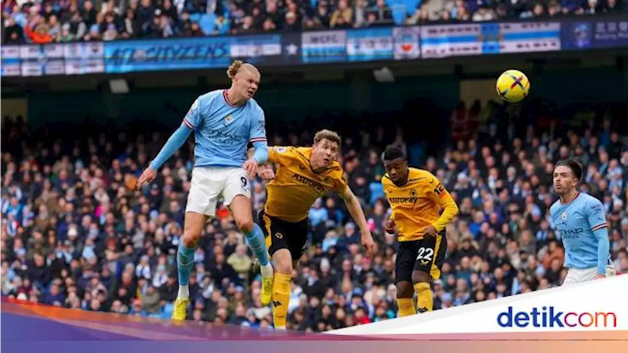 Babak I Selesai, Man City Ungguli Wolves 1-0