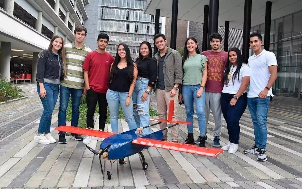 Estudiantes de la UPB buscan financiación para viajar a Mundial de drones en Estados Unidos