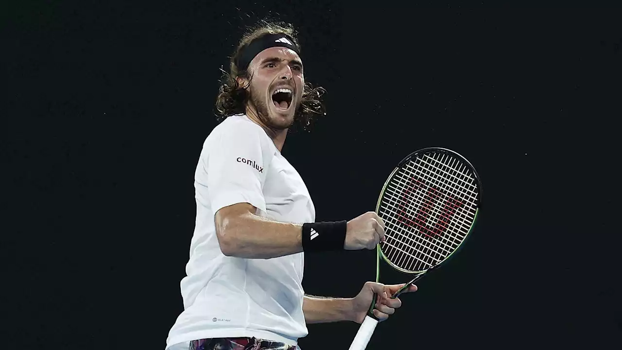 Australian Open 2023: Stefanos Tsitsipas gelingt Statement-Sieg im Achtelfinale gegen Jannik Sinner