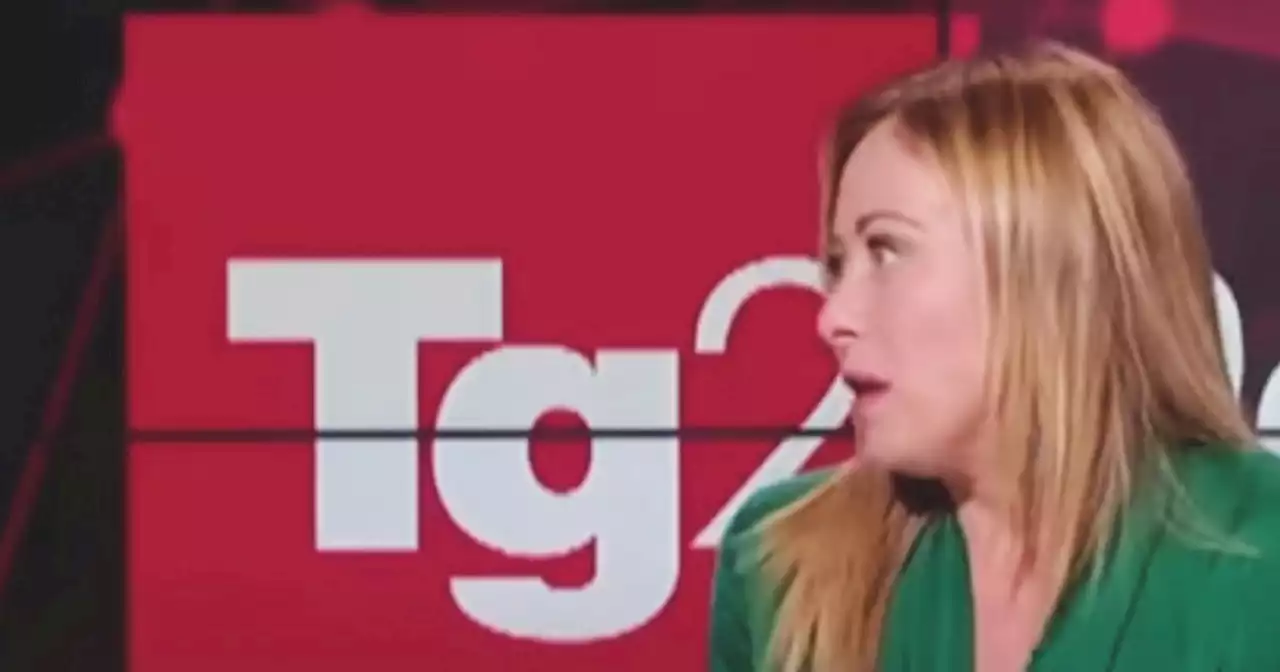 Rai, va in onda “Tg Giorgia”: alla destra il 70% degli spazi - Il Fatto Quotidiano