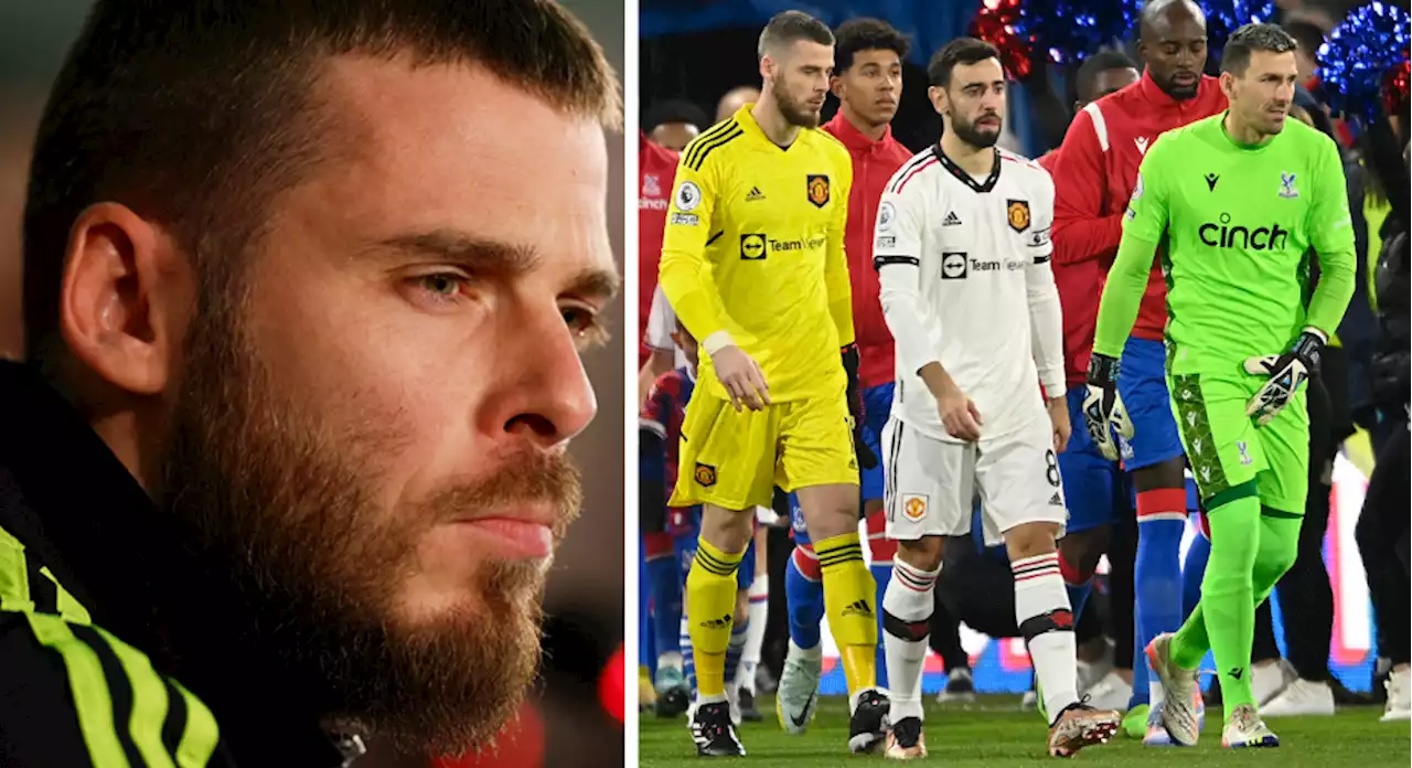 De Gea: 'Jag vet att folk älskar att prata'