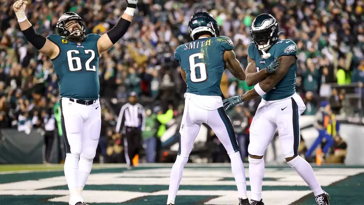 Hurts, Eagles pound Giants early, coast to NFC title game