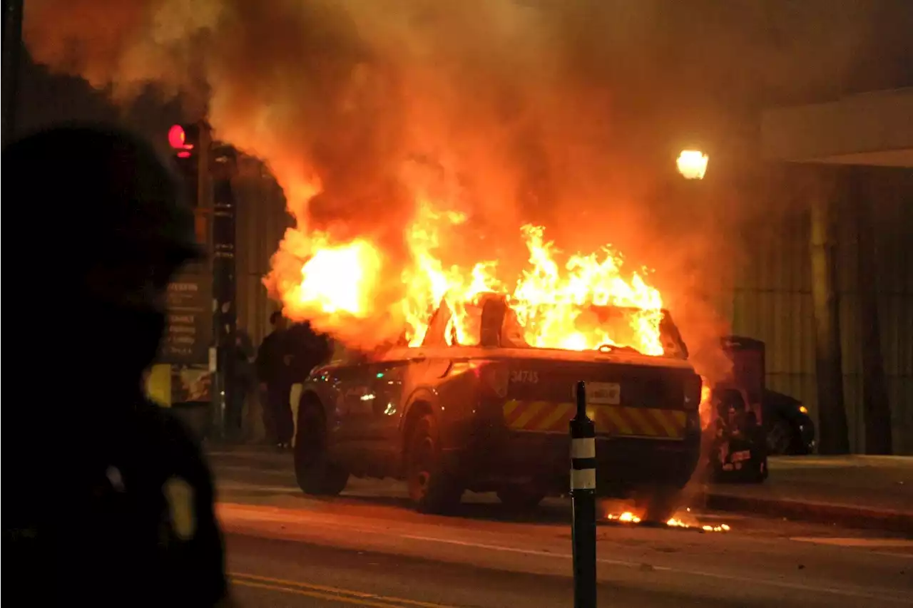 Atlanta riots erupt downtown amid 'Cop City' backlash