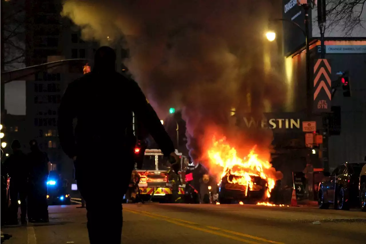 CNN guest blasted for suggesting the word 'violent' doesn't describe Atlanta riots: 'What a joke'