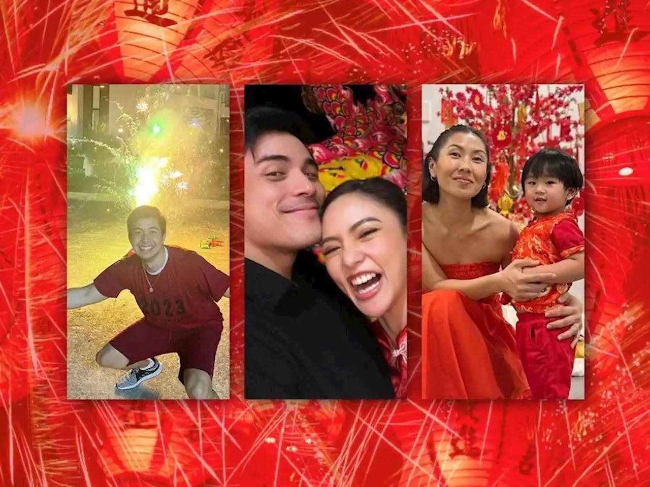 Pinoy celebrities, kanya-kanyang ipinagdiwang ang Chinese New Year