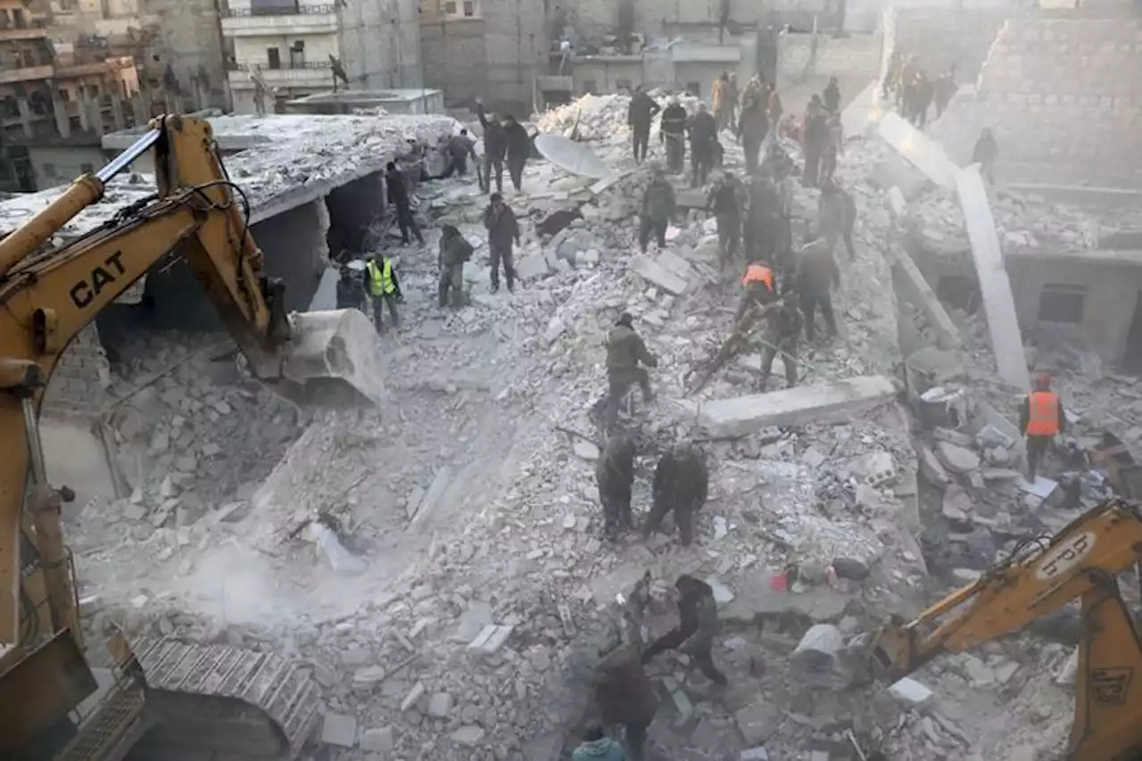 10 killed in building collapse in Syria's second city | The Guardian Nigeria News - Nigeria and World News