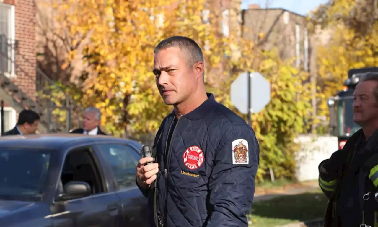 Why is Taylor Kinney taking a break from Chicago Fire?