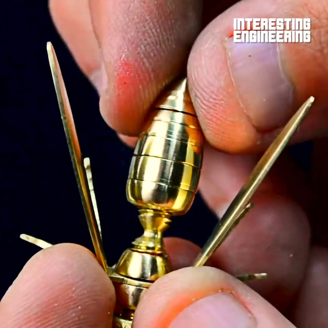 Watch Some Old Nuts and Bolts Morph into a Beautiful Wasp