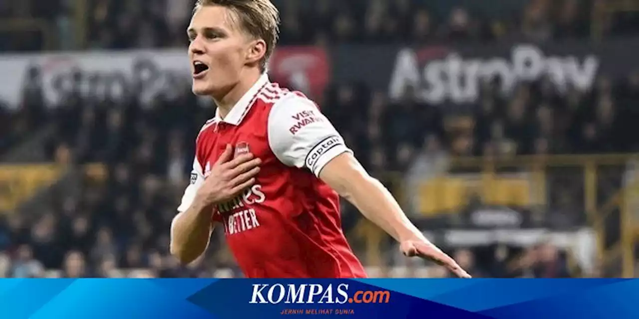 Arsenal Vs Man United: Insting Odegaard ke Gawang Lawan