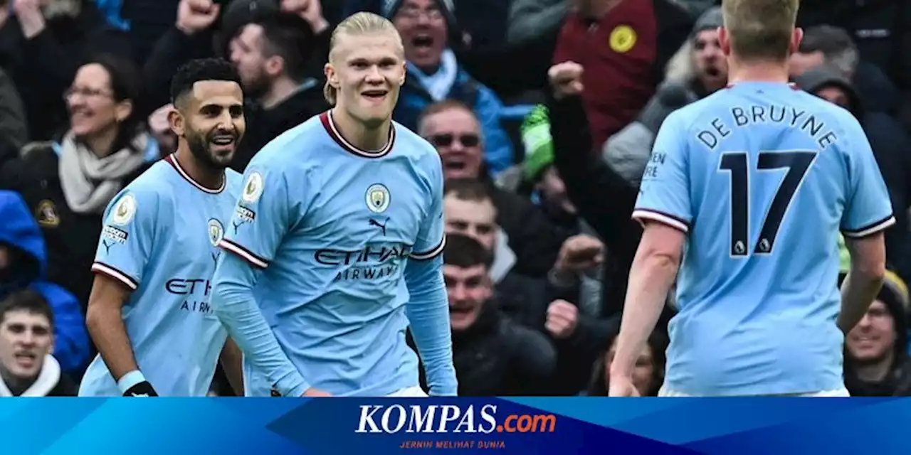 Hasil Man City Vs Wolves 3-0: Sensasi Hattrick Haaland, Antar The Citizens Menang