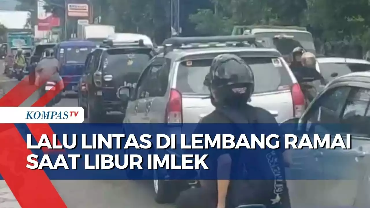 Kawasan Lembang Ramai Warga Luar Daerah yang ingin Berwisata saat Libur Imlek