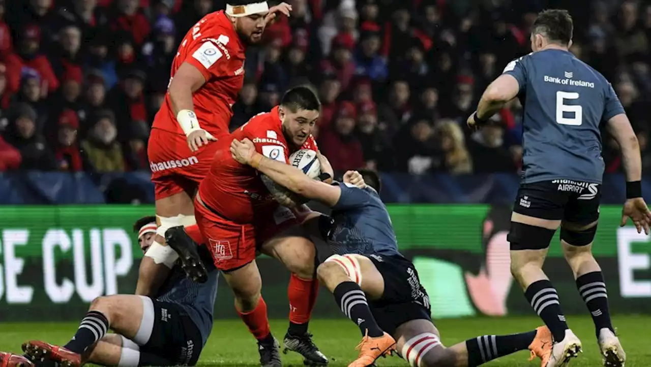 Champions Cup : le Stade Toulousain bat difficilement le Munster et affrontera les Sud-Africains des Bulls en 8es de finale