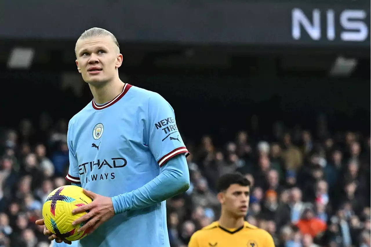 Manchester City vence a Wolves con triplete de Erling Haaland