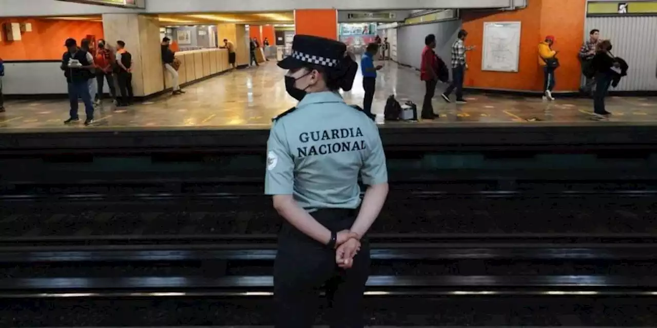 Guardia Nacional debe informar resultados de vigilancia en el Metro, exige diputado