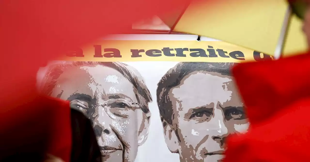 La cote de popularité de Macron et Borne s'effrite sur fond de réforme des retraites