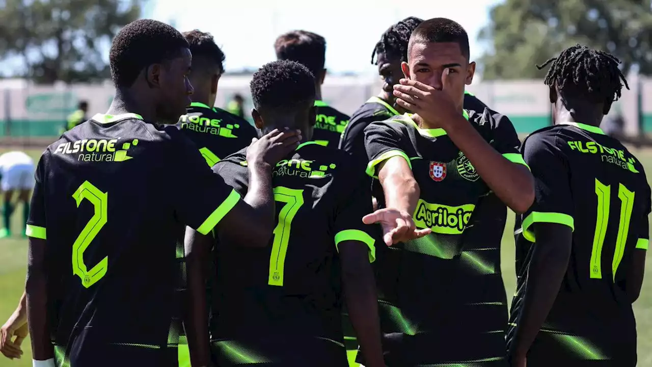 Sporting vence FC Porto em clássico de juvenis com seis golos