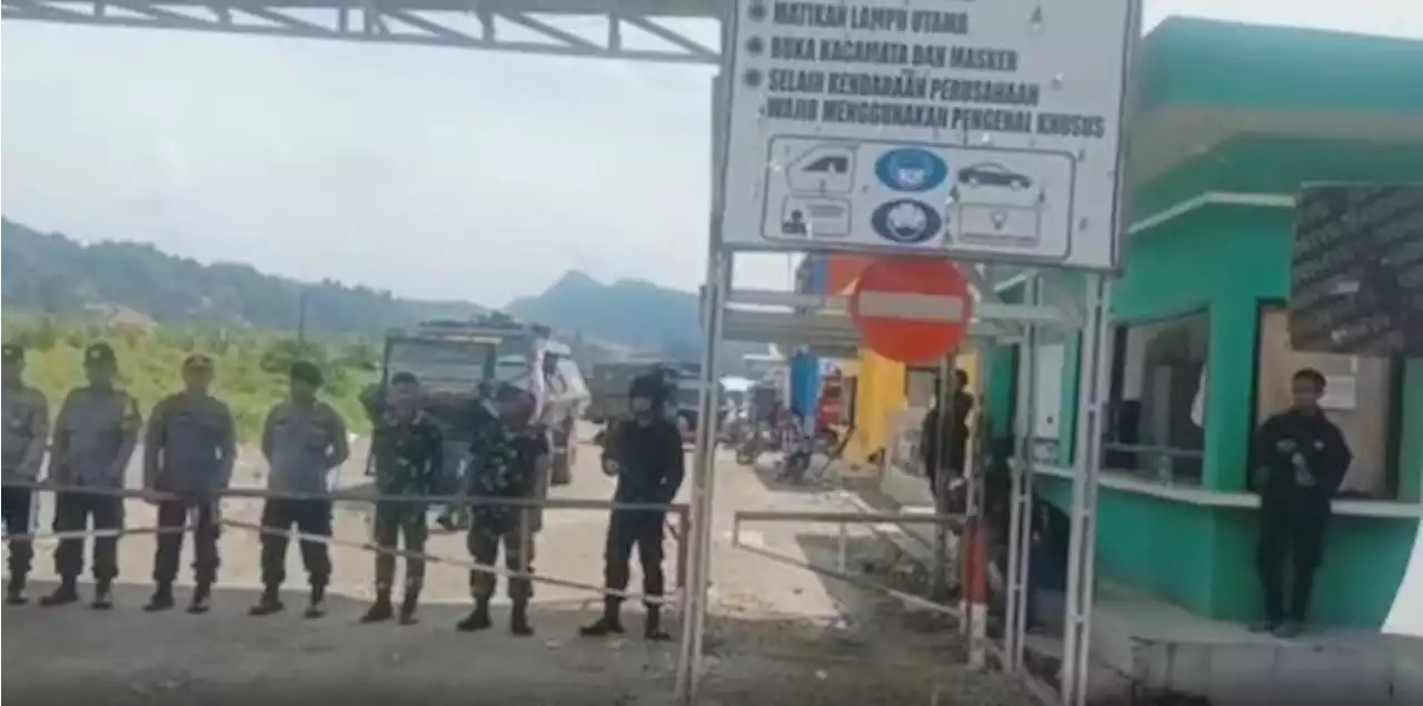 Aparat Masih Lakukan Pengamanan Di Kawasan PT GNI