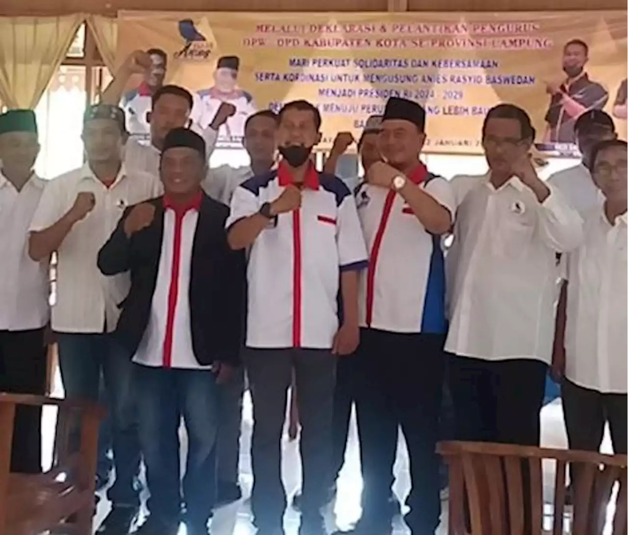 Pengurus DPW dan DPD Rekan Anies se-Lampung Resmi Dilantik