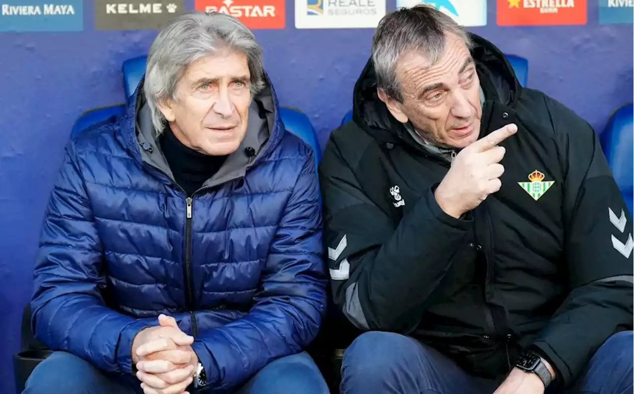 Pellegrini descarta crisis del Betis, a pesar de derrota ante Espanyol