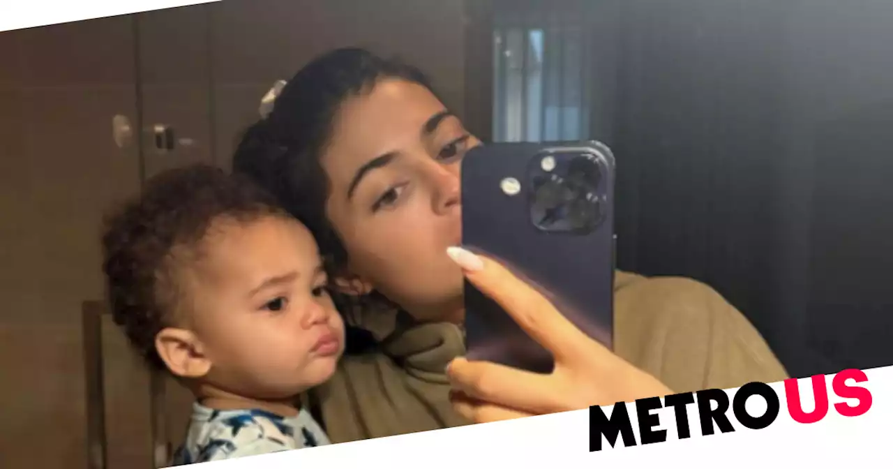 Kylie Jenner finally confirms son's new name and reveals his face