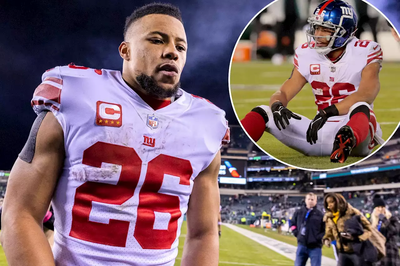 Saquon Barkley can’t envision this being his ‘last time in a Giants uniform’