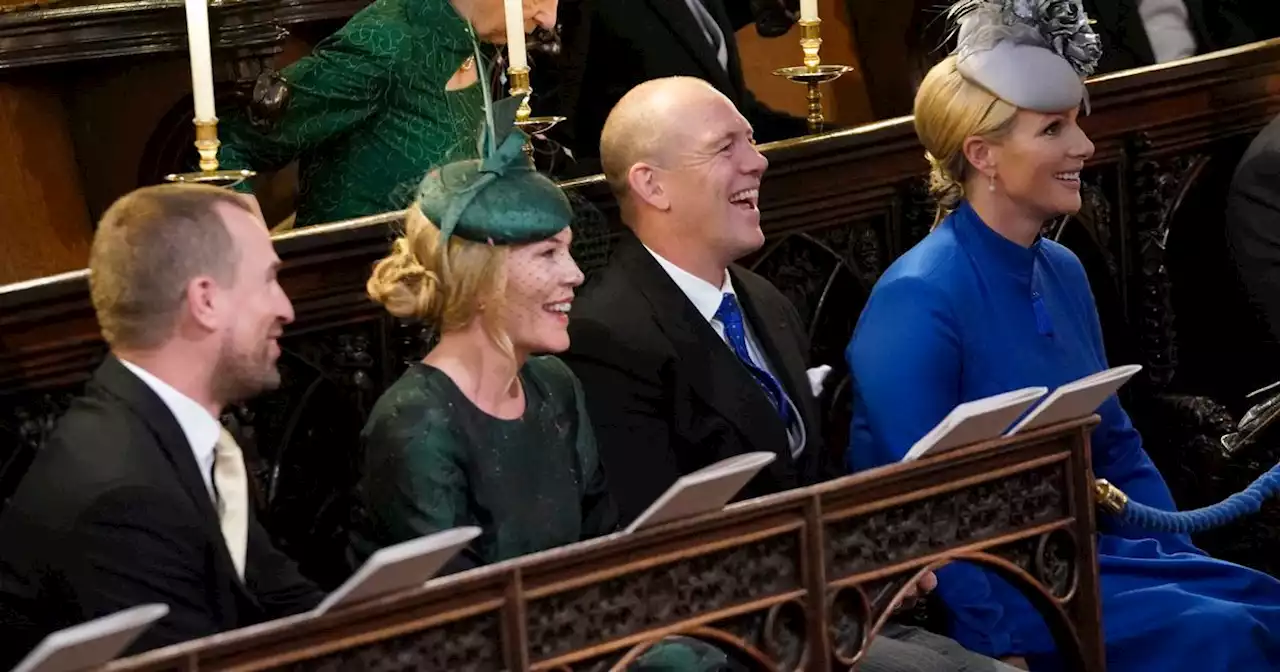 Zara Tindall's 'brutal' comment to Prince Harry at Eugenie's wedding