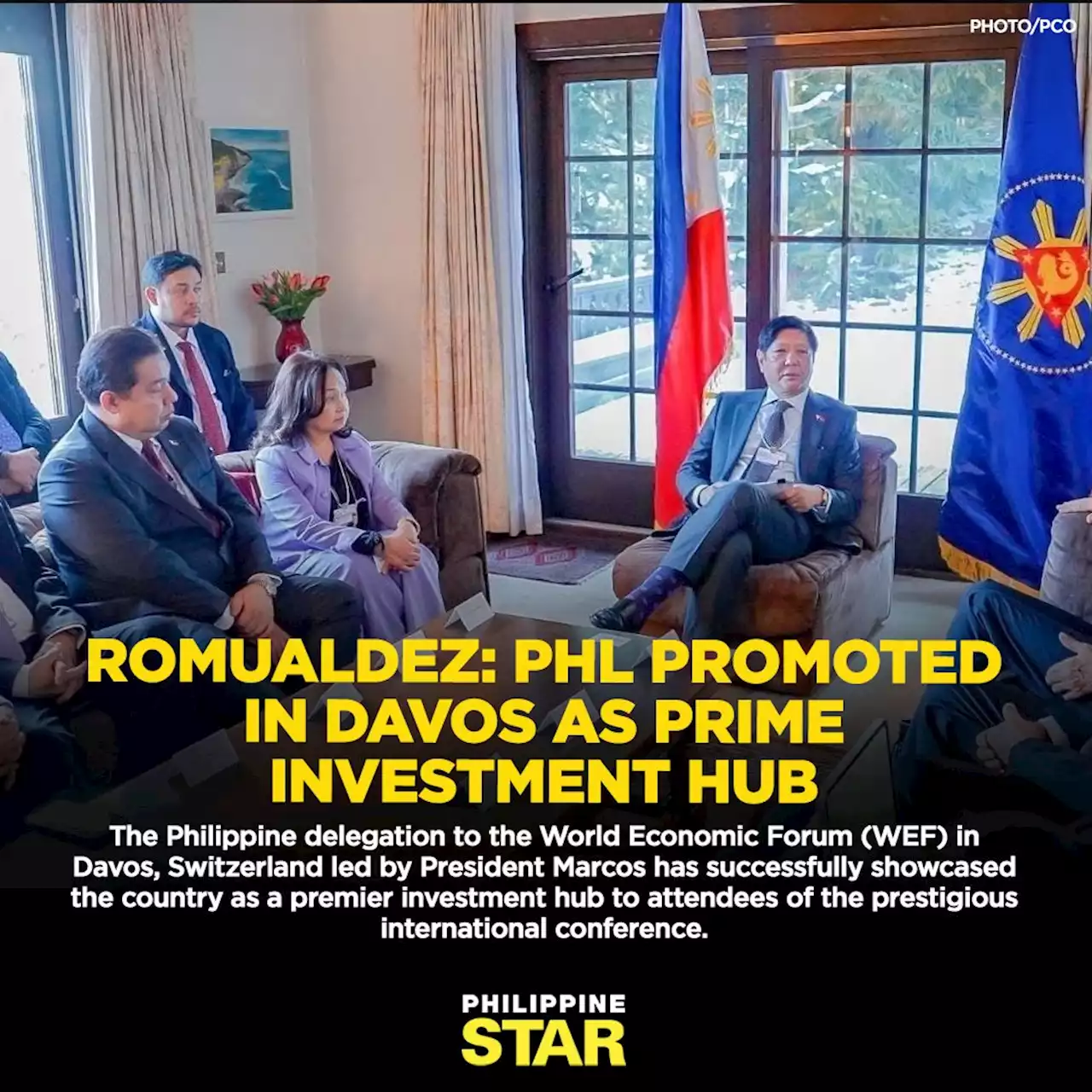 Romualdez: Phl Promoted In Davos As Prime Investment Hub | OneNews.PH