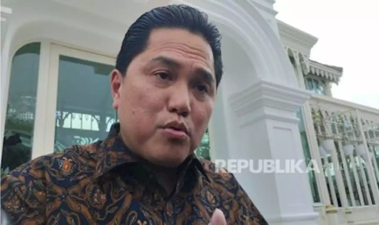 Maju Ketum PSSI, Erick Thohir Direstui Presiden RI Jokowi |Republika Online