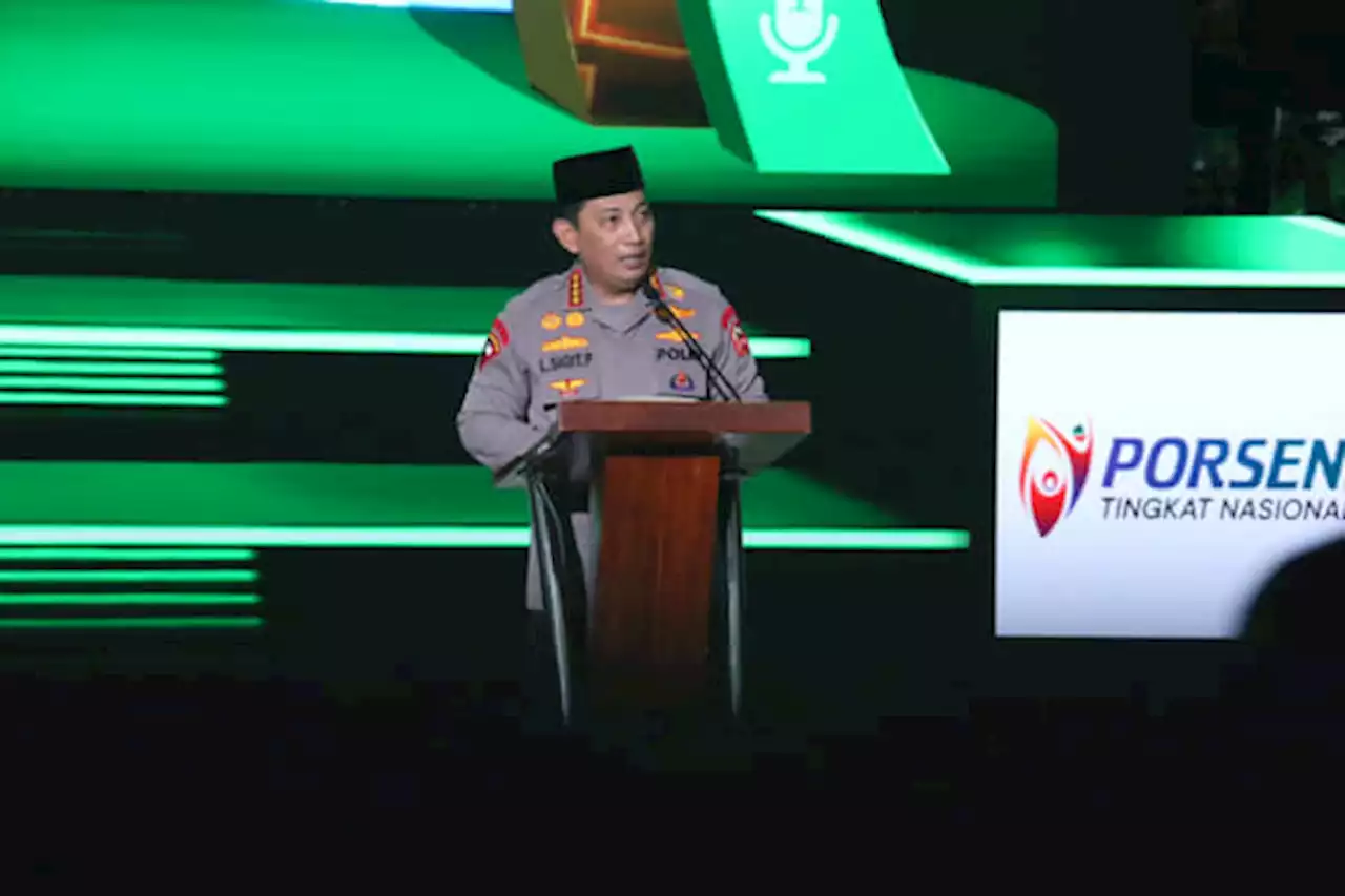 Tutup Porseni NU 2023, Kapolri Puji Komitmen NU Menjaga NKRI