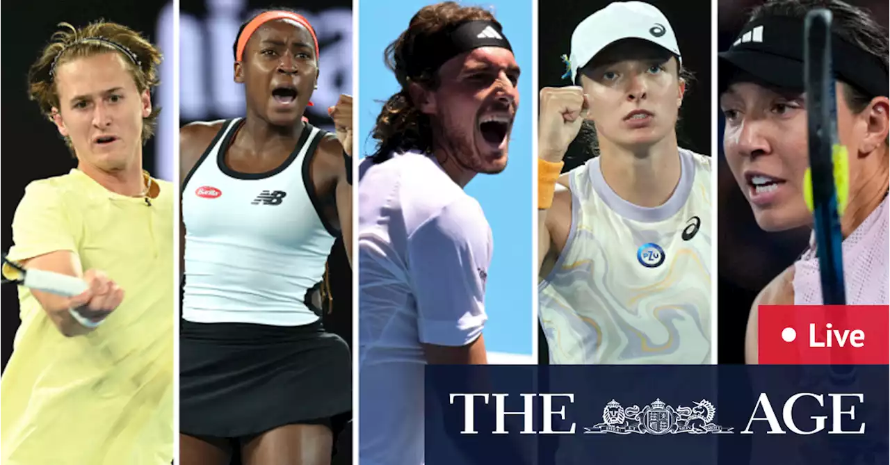 Australian Open 2023 results LIVE updates: Rybakina knocks out Swiatek, Gauff out, Korda chase quarterfinal place before Tsitsipas, Pegula play in night session