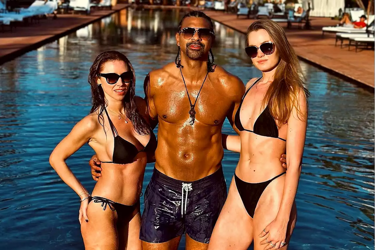 David Haye breaks silence on being in a 'throuple' with Una Healy