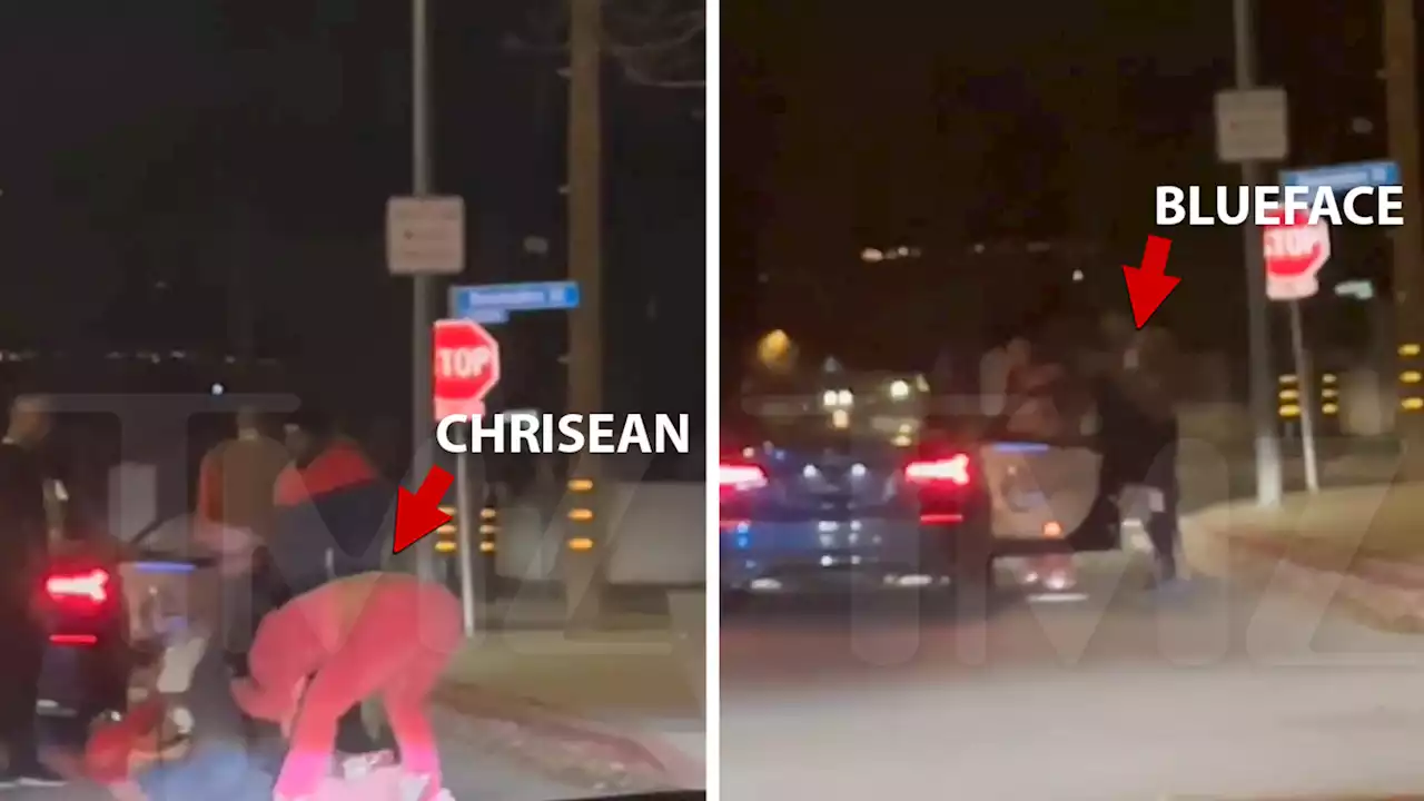 Chrisean Rock Fights Two Women While Trying to Get Blueface in Her Car