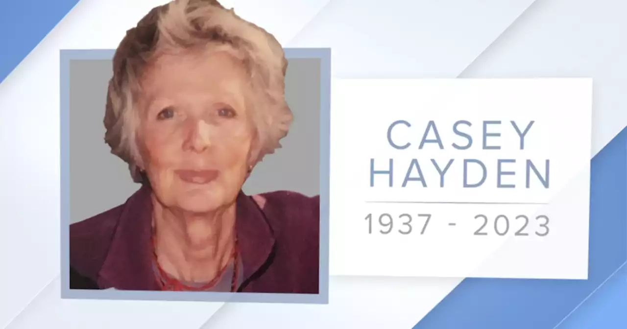 Casey Hayden, civil rights and feminism activist, dies at 85