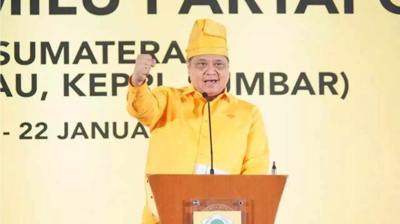 Airlangga Targetkan Golkar Wilayah Sumatra Bagian Utara Kirim 17 Kader Duduk di Kursi Senayan - Tribunnews.com