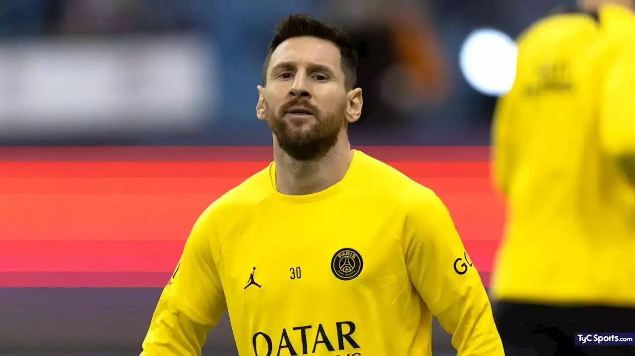 Messi no jugará para PSG ante Pays de Cassel por la Copa de Francia: los motivos - TyC Sports