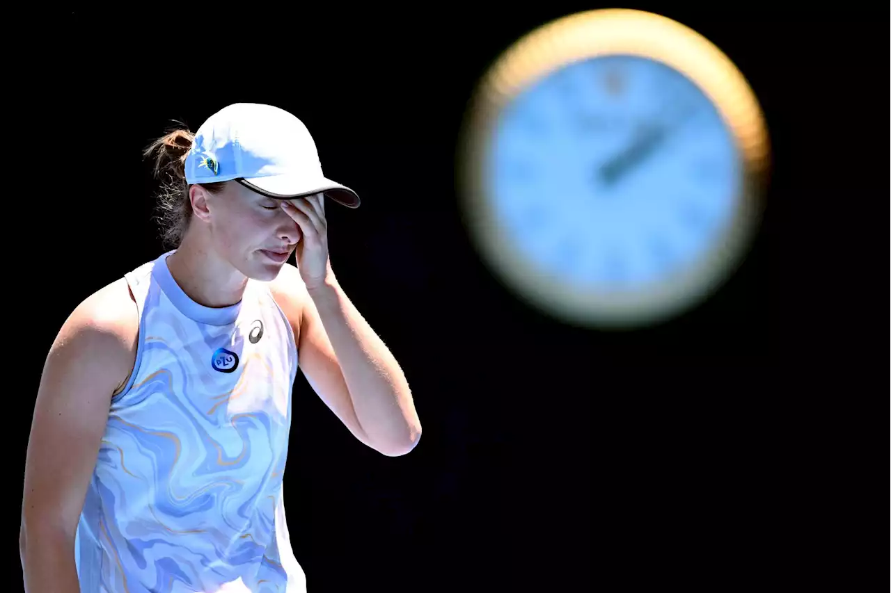 Swiatek slått ut av Australian Open