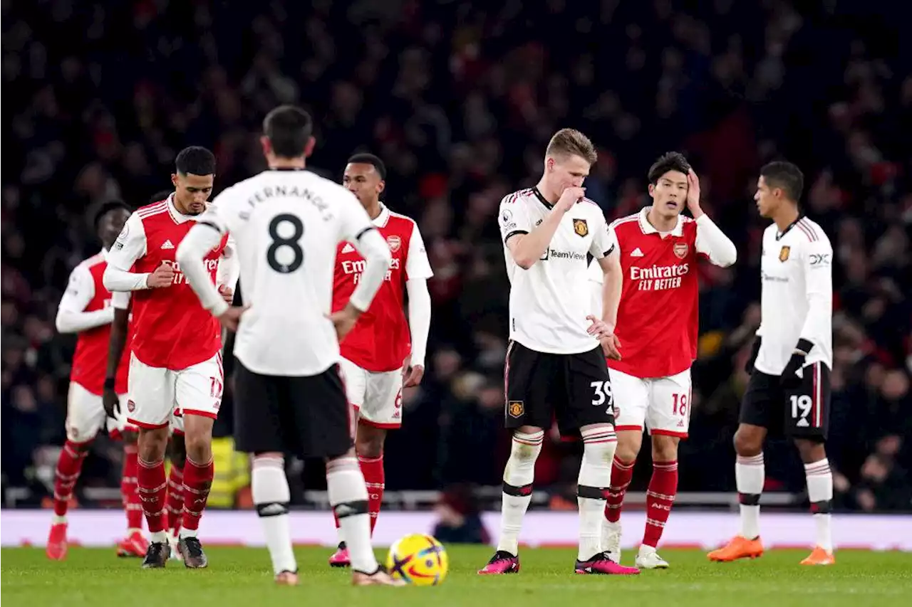 Arsenal más líder que nunca: venció por 3-2 al Manchester United