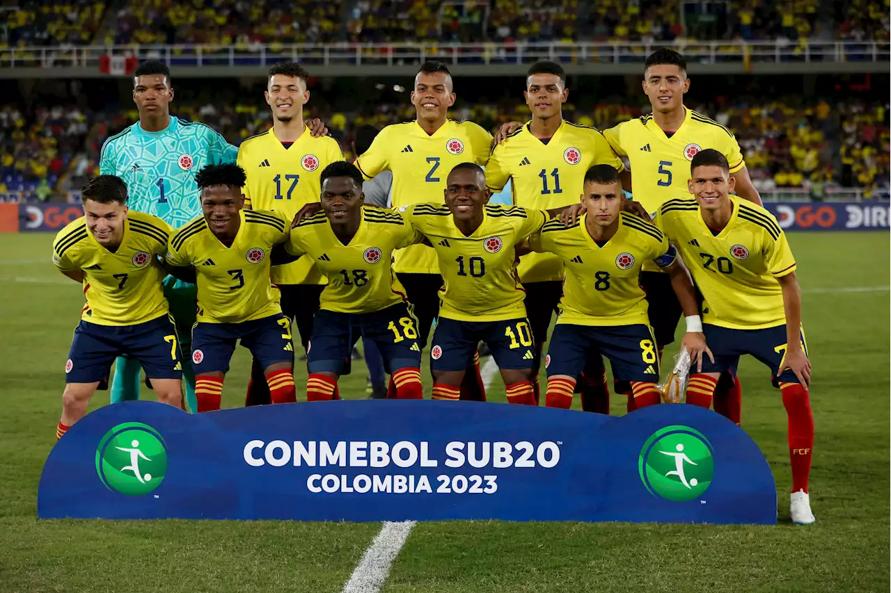 Colombia vs. Perú por el Sudamericano Sub-20: ¿en dónde verlo y a qué hora?