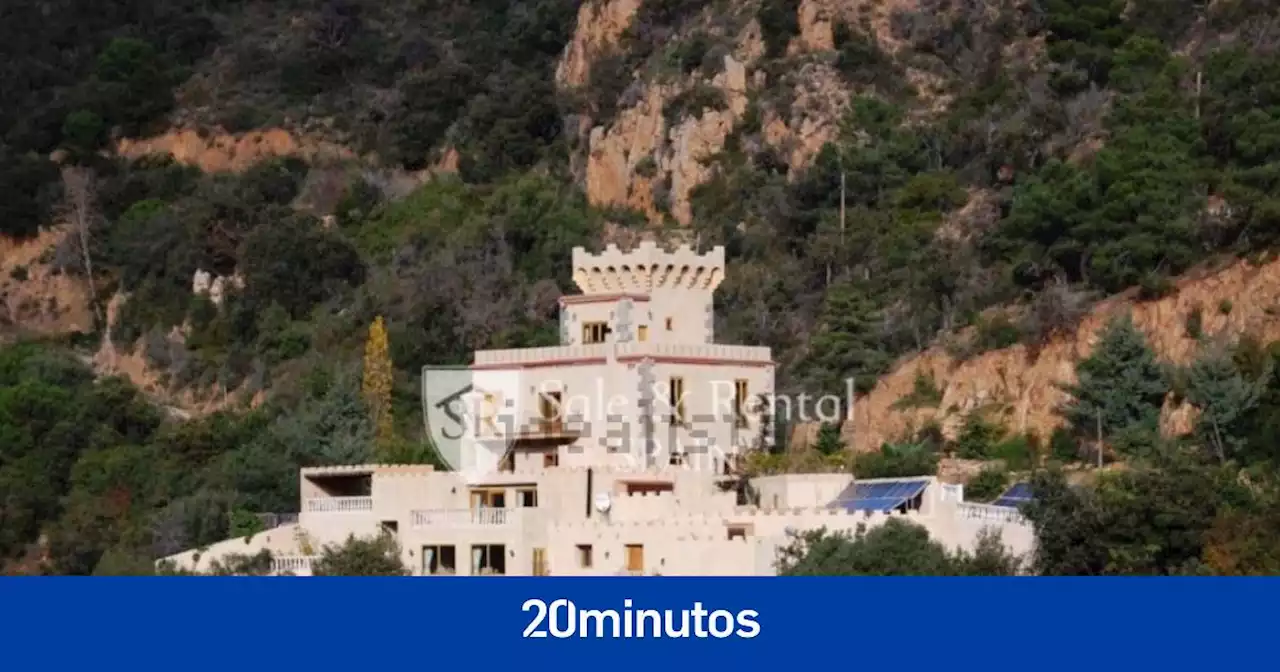 A la venta un castillo de cuento en la Costa Brava con vistas al mar