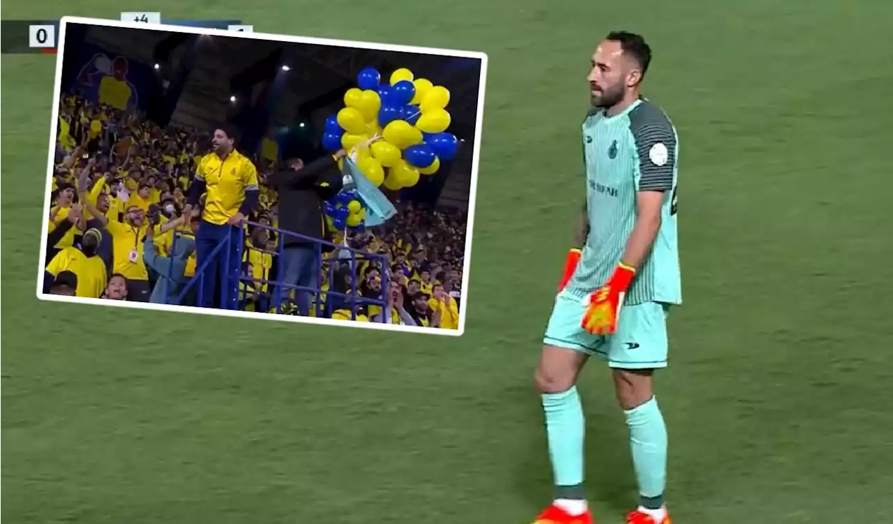 [Video] Un homenaje digno de un ídolo: así recordaron los hinchas de Al-Nassr a Ospina