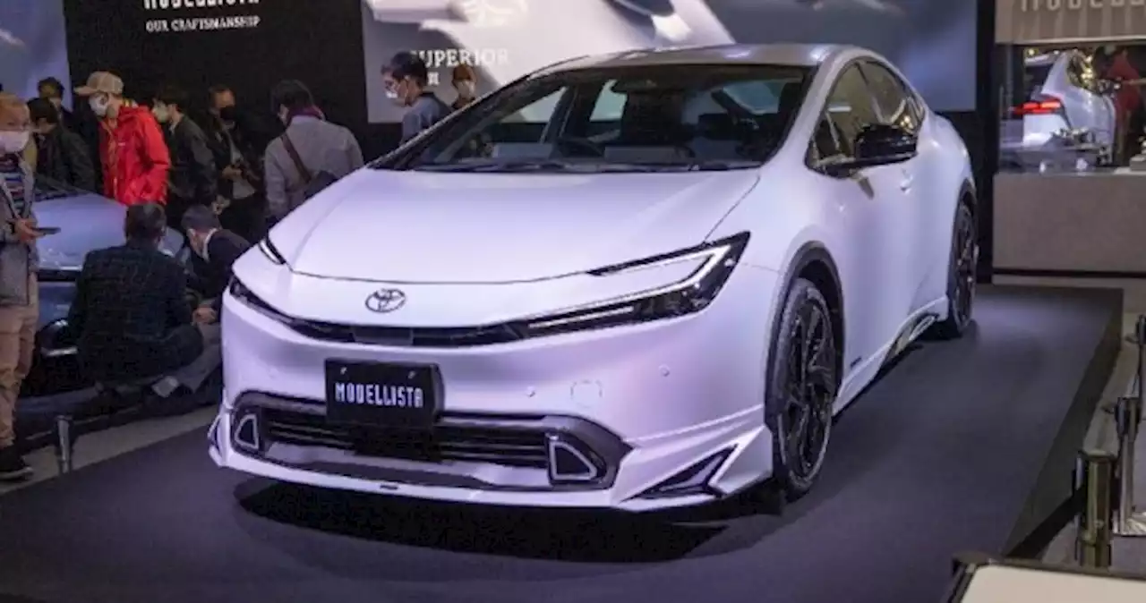 First look: The all-new Toyota Prius at the Tokyo Auto Salon 2023