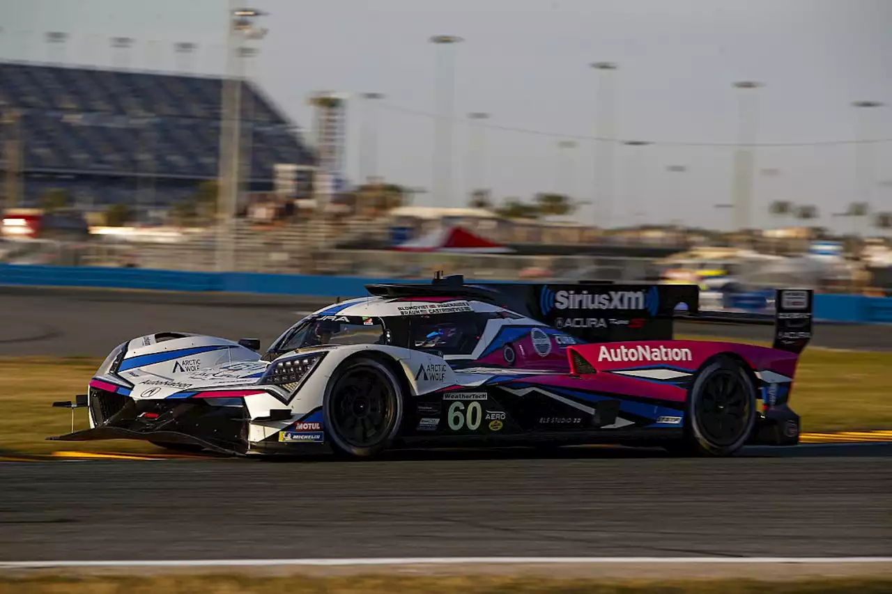 Acura beats Porsche to pole for 2023 Daytona 24 Hours