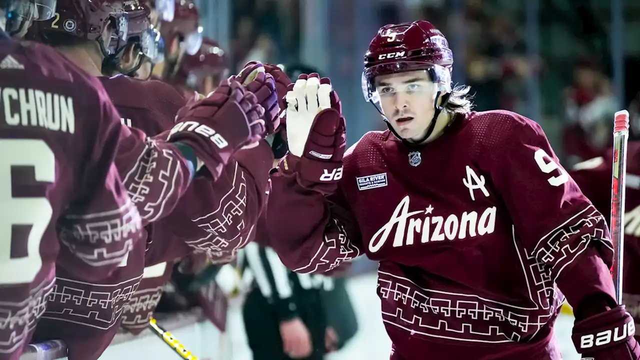 Clayton Keller's hat trick lifts Coyotes in 4-1 win over Golden Knights