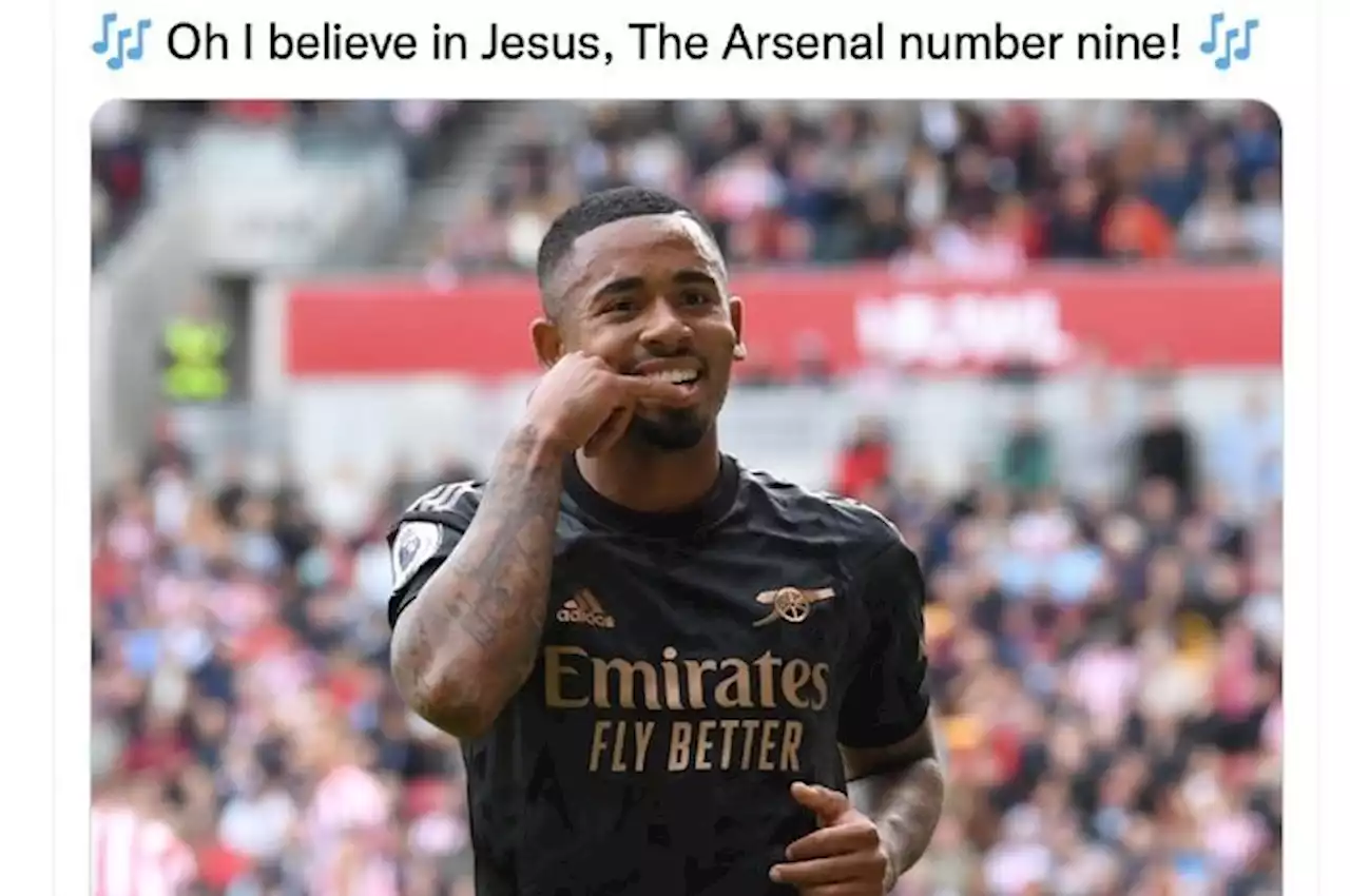 Panggungnya Dicuri Eddie Nketiah, Ini Respon Gabriel Jesus yang Hilang Saat Arsenal Hancurkan Man United! - bolastylo.bolasport.com