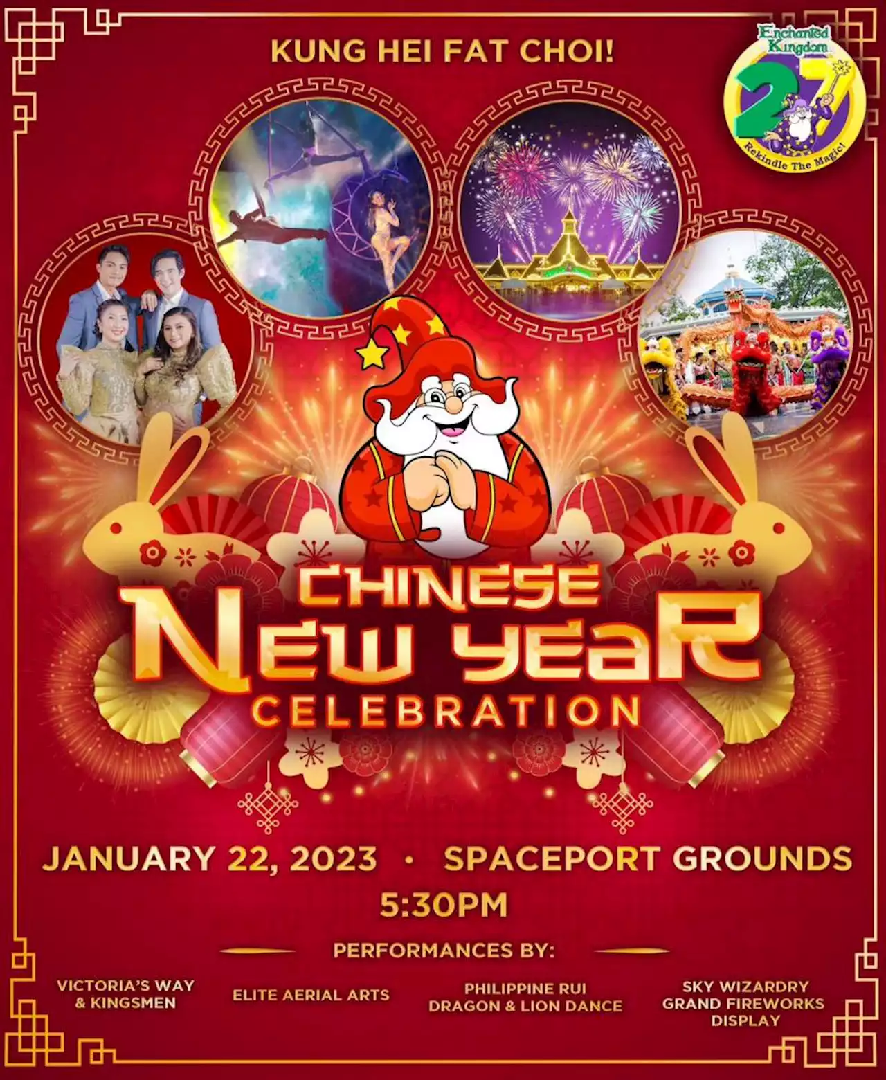 Celebrate the Year of the Water Rabbit at Enchanted Kingdom | BMPlus