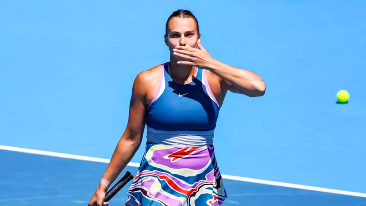 Sabalenka powers past Bencic into last eight