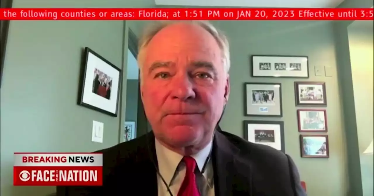 WATCH: Kaine reiterates call for 'necessary' inquiry into Biden documents