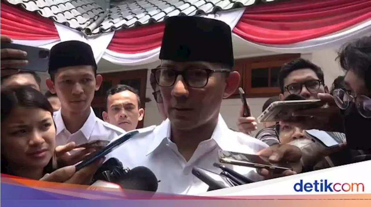 Sandiaga Tegaskan Sebagai Kader Gerindra Wajib Dukung Prabowo Capres